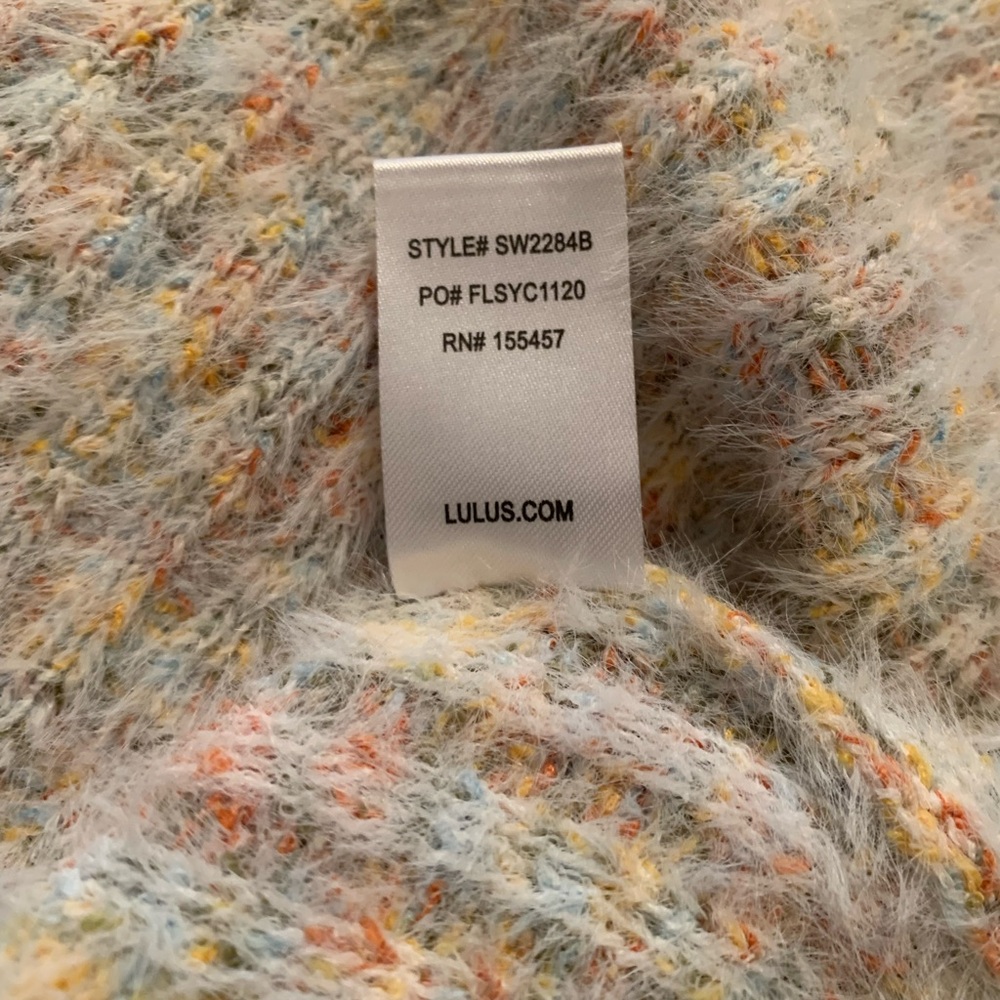 NWT Lulu’s Eyelash Knit Sweater Dress Size M - Picture 8 of 10